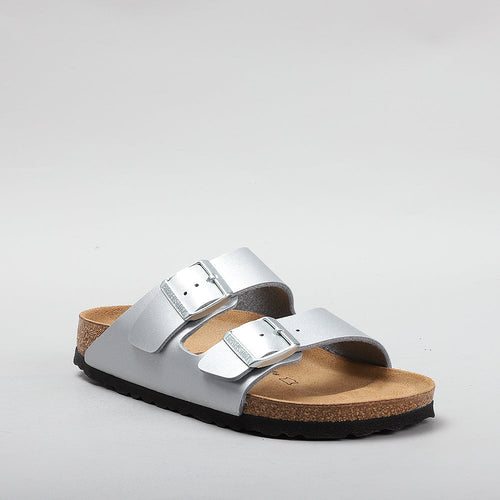 BIRKENSTOCK - ARIZONA 1012283 BF - SILVER NARROW